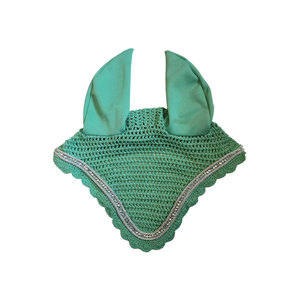 High Quality Lightweight Mesh & Cotton Horse Ear <b>Bonnet</b> for Daily Training Use-Stylish Comfort Quick Dry - Product Image 1