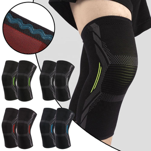 Genouillères de sport épaisses personnalisées MUKKA SPORTS, néoprène, compression, musculation, protection professionnelle, respirantes - Product Image 5