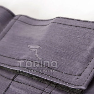 Pantalones cortos de MMA para hombre de poliéster 100% ligeros al por mayor, logotipo personalizado con el último diseño, tela de lona con patrón sólido - Product Image 4