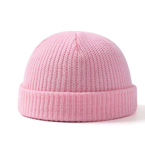 Gorros de Punto Personalizados de Alta Calidad al por Mayor, Gorros Unisex con Puño, Gorras, Gorros de Calavera - Product Image 1