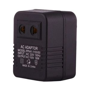 AC Power <b>Adapter</b> 220V to 110V 50W <b>EU</b> US <b>Plug</b> Travel <b>Adapters</b> - Product Image 1