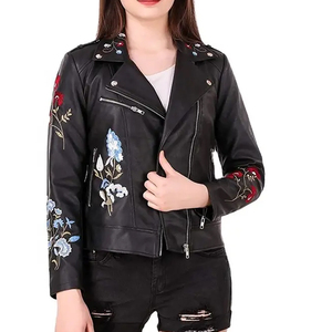 Veste solide et respirante pour femmes du Pakistan sur mesure pour femme Vestes en cuir véritable de haute qualité - Product Image 2
