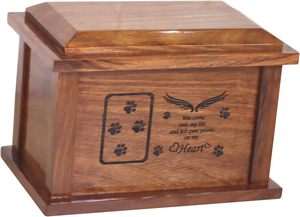 Rosewood Urn <b>Box</b> <b>For</b> Pet <b>Ashes</b> Wood Cremation Urns <b>For</b> Cat Dog <b>Ashes</b> Keepsake Wooden Decorative Handmade Funeral Burial - Product Image 3
