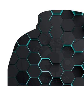 เสื้อฮู้ด100% มีซิปสำหรับผู้ชายเสื้อฮู้ดผ้าฝ้ายพิมพ์ลายตามสั่ง - Product Image 6