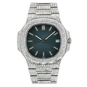 Reloj Mecánico de Acero Inoxidable de Alto Brillo con Esfera de Cristal Analógica y Correa Suave, Idea de Regalo Moderna y Elegante, Proveedor Indio - Product Image 1