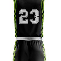 Camiseta de baloncesto reversible al por mayor 2025, ropa deportiva de sublimación negra transpirable, uniformes de baloncesto certificados BSCI
