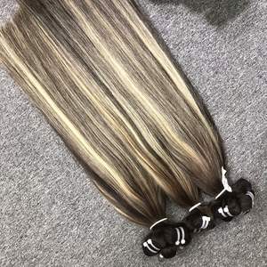 Extensiones de cabello Remy vietnamita para mujeres Cabello crudo liso natural SDD con cabello humano de alta calidad de color piano - Product Image 3