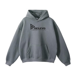 Sudadera con Capucha para Hombre, 100% Algodón, Talla Grande, Primavera, 380gsm, Precio Bajo - Product Image 1