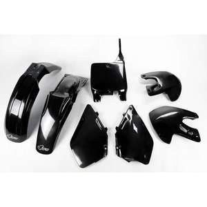 Kit de plástico ABS para Suzuki RM 125 1999-2000 Carenado de motocicleta negro - Product Image 1