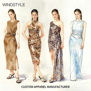 Nuovi Abiti Estivi da <span class=keywords><strong>Donna</strong></span> alla Moda, Eleganti e <span class=keywords><strong>Chic</strong></span>, Sexy per Feste Serali e Compleanni, Vestiti a Linea A in Viola - Product Image 2