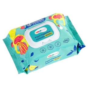 จูเนียร์สไมล์ เมลอน มอยส์ท ทิชชู่ชำระล้าง 100 แผ่น - Product Image 2