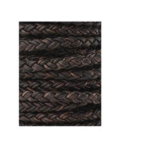 8-Ply Braided Leather Cord Spool Roll for Jewelry Making & DIY Handmade <b>Beading</b> <b>Crafts</b> Necklace Bracelet From India - Product Image 1