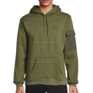 Sudaderas con capucha de lana básicas transpirables hechas en Pakistán Sudaderas con capucha de lana de calidad premium para hombres - Product Image 2
