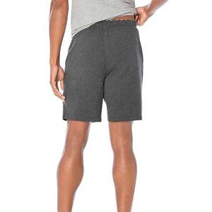 2025 hommes High Street Heavyweight Gym Fitness Sweat Shorts 100% coton hiver polaire solide motif poches pour musculation - Product Image 4