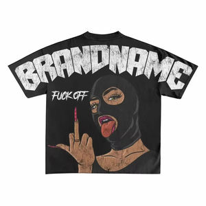 240 Gsm Graphic Cotton Printing DTG <b>Tshirt</b> Men Heavyweight Oversized Boxy Fit Casual Solid Jersey Fashionable Graphic Design - Product Image 5