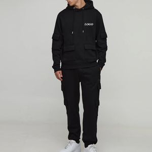 Corte moderno con bolsillos frontales y diseño de alta calidad para compradores al por mayor, con cordón ajustable, ropa informal con mangas largas para mayor comodidad. - Product Image 1