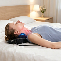 Appareil de soins cervicaux pour la physiothérapie et la rééducation, masseur de cou à thérapie thermique avec traction dynamique et impulsions