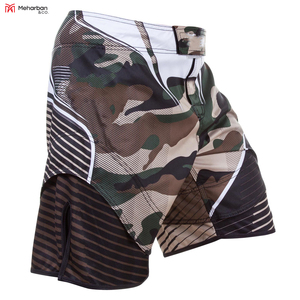 กางเกงมวยไทยขาสั้น/กางเกง MMA แบบไทยกางเกงมวยไทยขาสั้นแบบแห้งเร็วล่าสุด - Product Image 4