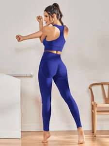 Ropa de gimnasio para mujer, conjuntos de Yoga ligeros con estampado personalizado de alta calidad, novedad - Product Image 6