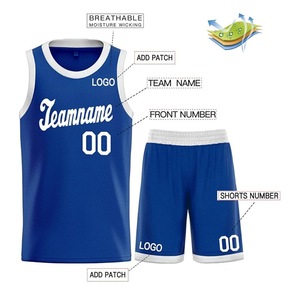 Latest Trending Custom Men's Reversible Basketball Jersey Breathable 100% Polyester Basketball Shorts for Summer Sports Uniform - Product Image 3