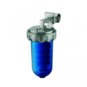 Filtre anti-calcaire à dosage de sel polyphosphate de 1/2 pouce avec raccords Euroacque réglables, adoucisseur d'eau - Product Image 4