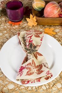 ห่วงรัดผ้าเช็ดปากทำจากทองเหลืองสุดหรูมีเอกลักษณ์รูปทรงวินเทจของตกแต่งโต๊ะปาร์ตี้งานแต่งงานแบบพิเศษ - Product Image 6