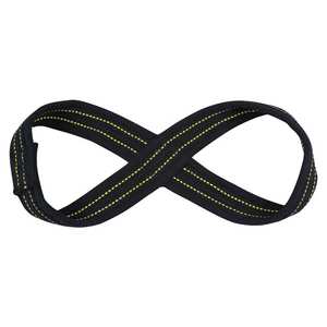 Logo personnalisé réglable entraînement Fitness Gym équipement d'haltérophilie fait propre rembourré Figure 8 sangles - Product Image 3