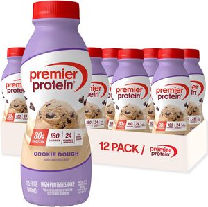 Batido de Proteína Premier, Sabor a Galleta, 30 g de Proteína, 24 Vitaminas y Minerales para Apoyar la Salud Inmunológica, 11.5 fl oz, Paquete de 12 - Product Image 1