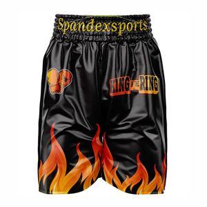 Pantalones cortos MMA personalizables para lucha y boxeo Ropa deportiva transpirable con diseño de logotipo para ropa de artes marciales - Product Image 1