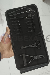 Kit de Herramientas Obexa Mini para Extensiones de Cabello con Pinzas |   Herramientas de Precisión Nano Portátiles de Acero Inoxidable de Grado Quirúrgico para Uso Comercial - Product Image 4