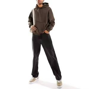 OEM de alta calidad de los hombres suéter sudaderas con capucha y sudaderas Logo impreso 100% algodón liso de gran tamaño sudaderas con capucha para los hombres - Product Image 3