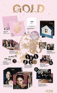 ITZY - [ GOLD ] 2ème ALBUM (ÉDITION SPÉCIALE) ALBUM KPOP MEILLEURE VENTE CORÉE - Product Image 4