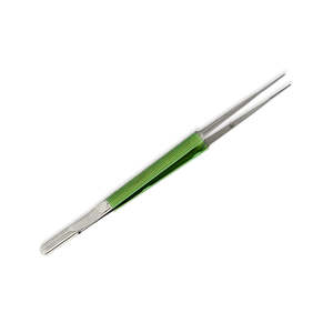 Micro Pinzas Superiores Manuales de la Mejor Calidad, Mango Recubierto de Verde, Longitud Total 150 mm, Acero Inoxidable Alemán, Certificación CE, Surgiright - Product Image 6