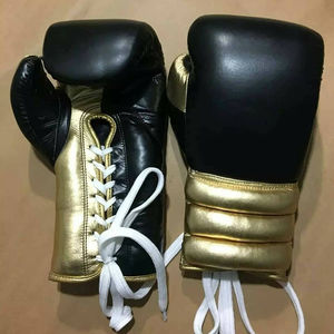 Gants de boxe en cuir de vache pour hommes pour la salle de sport, l'entraînement physique, le sparring, le sac lourd, le développement des compétences, gants de boxe pour hommes - Product Image 4