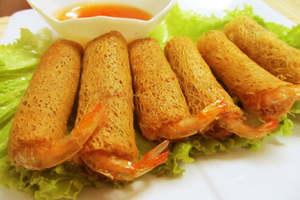 Bán buôn gạo giấy <span class=keywords><strong>Net</strong></span> mùa xuân CuộN wrapper cho chiên nem OEM số lượng lớn đóng gói cho mùa xuân CuộN ẩm thực - Product Image 6