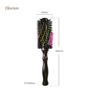 หวีผมหยิกแบบผสมมีขนแปรงไนลอน16แถว - Product Image 4