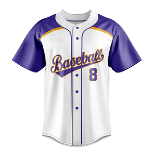 Custom 100% Polyester Full Button <b>Down</b> Baseball Uniform Professional Softball & Baseball Uniform Maan Wears - Product Image 3