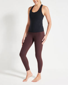 Camiseta sin mangas con espalda cruzada para mujer, mezcla de LICRA de nailon suave, ropa deportiva cómoda sin mangas, camisetas sin mangas elásticas de secado rápido para Fitness y gimnasio - Product Image 3