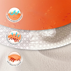 Vestes de pluie pour hommes imperméables avec capuche, légères et pliables, coupe-vent pour hommes, vestes de cyclisme pour hommes - Product Image 4