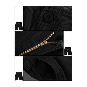 Pantalones cortos de trabajo para hombre de alta tendencia 2025 de calidad Premium 100% algodón Cargo Jeans cintura media Popular estilo de alta tendencia - Product Image 5