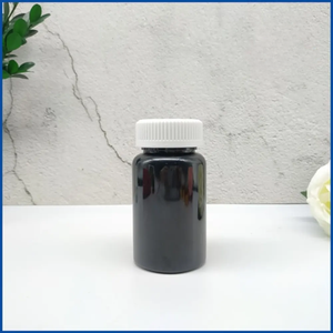Bouteille de pilule de vente chaude dirigée par l'usine 120ml 200ml bouteille de vitamine de capsule de médecine d'animal familier noir avec le chapeau en plastique marque Pavico - Product Image 5