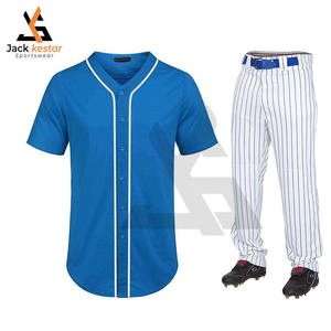 Vêtements d'équipe en gros, vêtements de softball, maillot de baseball brodé, ensemble de maillot de baseball personnalisé, chemises, impression de logo par sublimation - Product Image 1