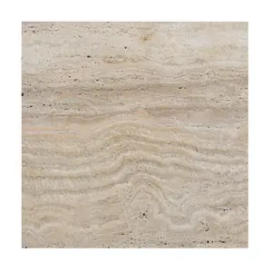 Wholesale Beige Travertine Marble Tile in Custom Sizes, Pure Beige Travertine Tiles, Pakistan Beige Travertine Marble Tile