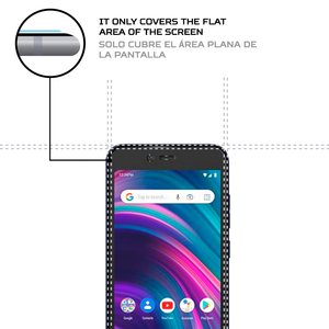 Protector de pantalla ANTISHOCK para BLU Studio X5 2022 Protector de teléfono Premium - Product Image 4