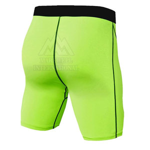 Pantalones Cortos de Compresión Hechos en Pakistán, Fabricante, Transpirables, de Alta Calidad, para Gimnasio y Fitness - Product Image 3