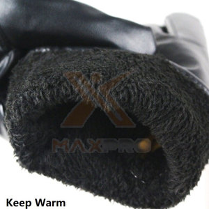Gants d'hiver en cuir durable, légers, décontractés, pour l'extérieur, design personnalisé, vente en gros - Product Image 4