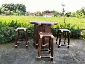 Sofá de un solo asiento de bambú orgánico Natural 100%, diseño moderno, función plegable para restaurantes, hoteles, apartamentos, parques, precio bajo de mercado - Product Image 2