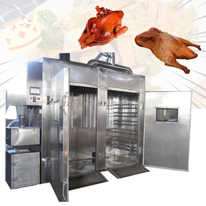 Horno de humo de acero inoxidable industrial de alta calidad/ahumador de carne comercial - Product Image 1
