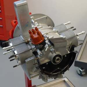 Kit de reconstrucción de motor Porsches 356A 1600 equilibrado con precisión con cigüeñal forjado, pistones ligeros y bomba de aceite de alto flujo - Product Image 5