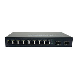 Warehouse Gigabit Enterprise Switch mit 2 SFP-Moduls teck plätzen 8 RJ45 für <span class=keywords><strong>IoT</strong></span>-Projekt - Product Image 2